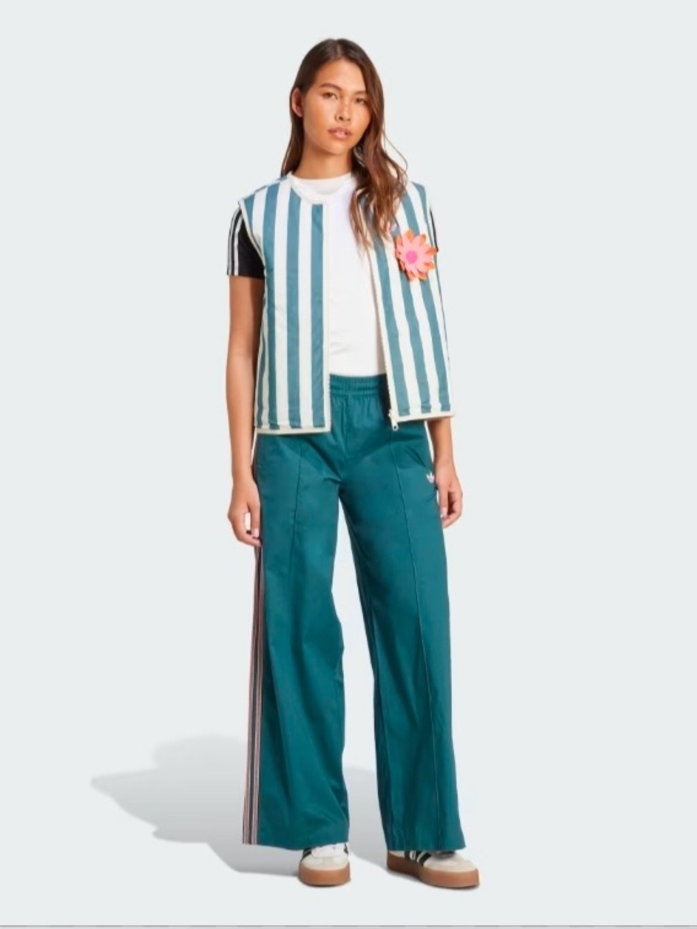 Adidas Originals Summer Glow Reversible Vest - Women's Oversized Size XS